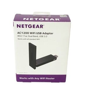 NETGEAR AC1200 USB 3.0 Wi-Fi Adapter - A6210 NEW‎ Electronic
